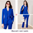 Blue Top Pants Vest